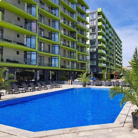 Baby Sea View And Pools Apartment- Mamaia 公寓 *